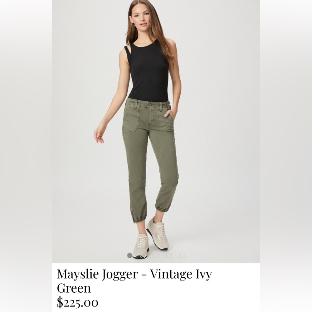 Paige denim - Mayslie Jogger - Vintage Ivy (Green) - Anthropology
